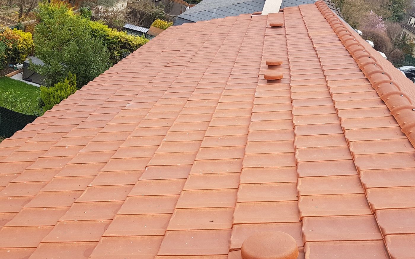 Nettoyage toiture vitry sur seine après