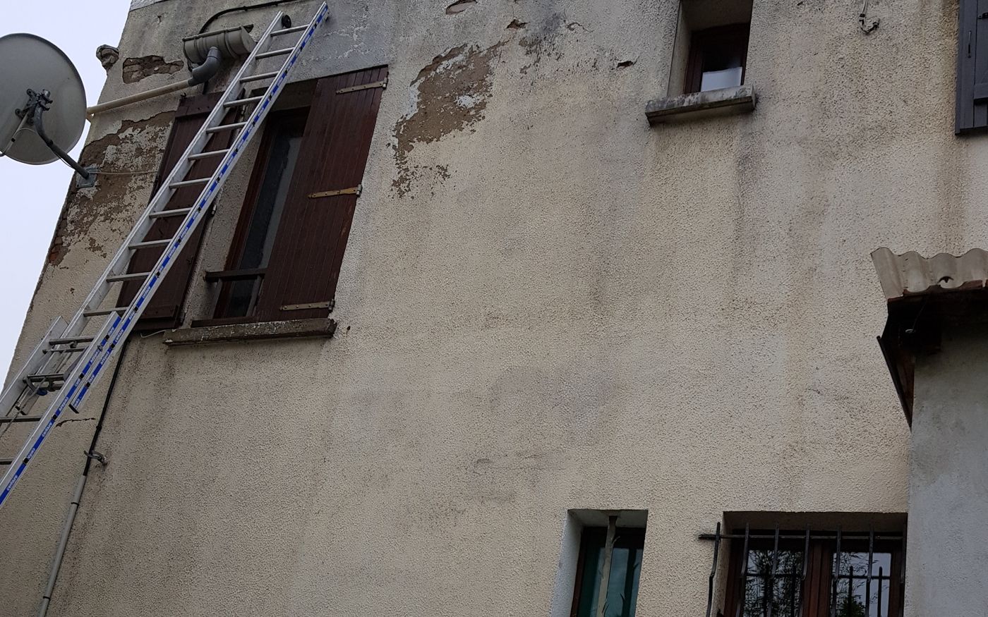 Ravalement facades vitry sur seine avant