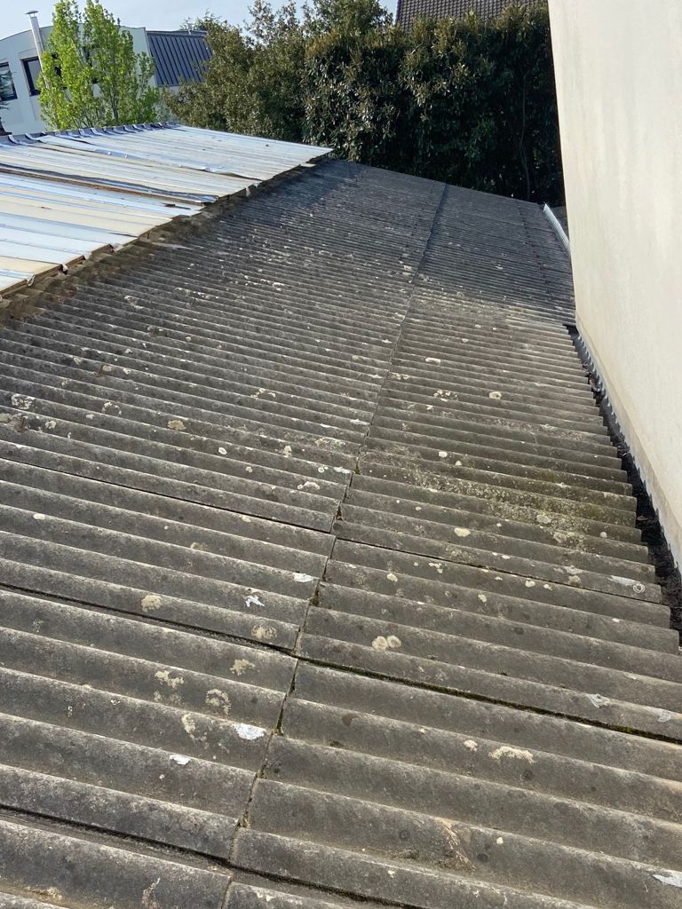 Remplacement toles ondulees vitry sur seine 94400 avant