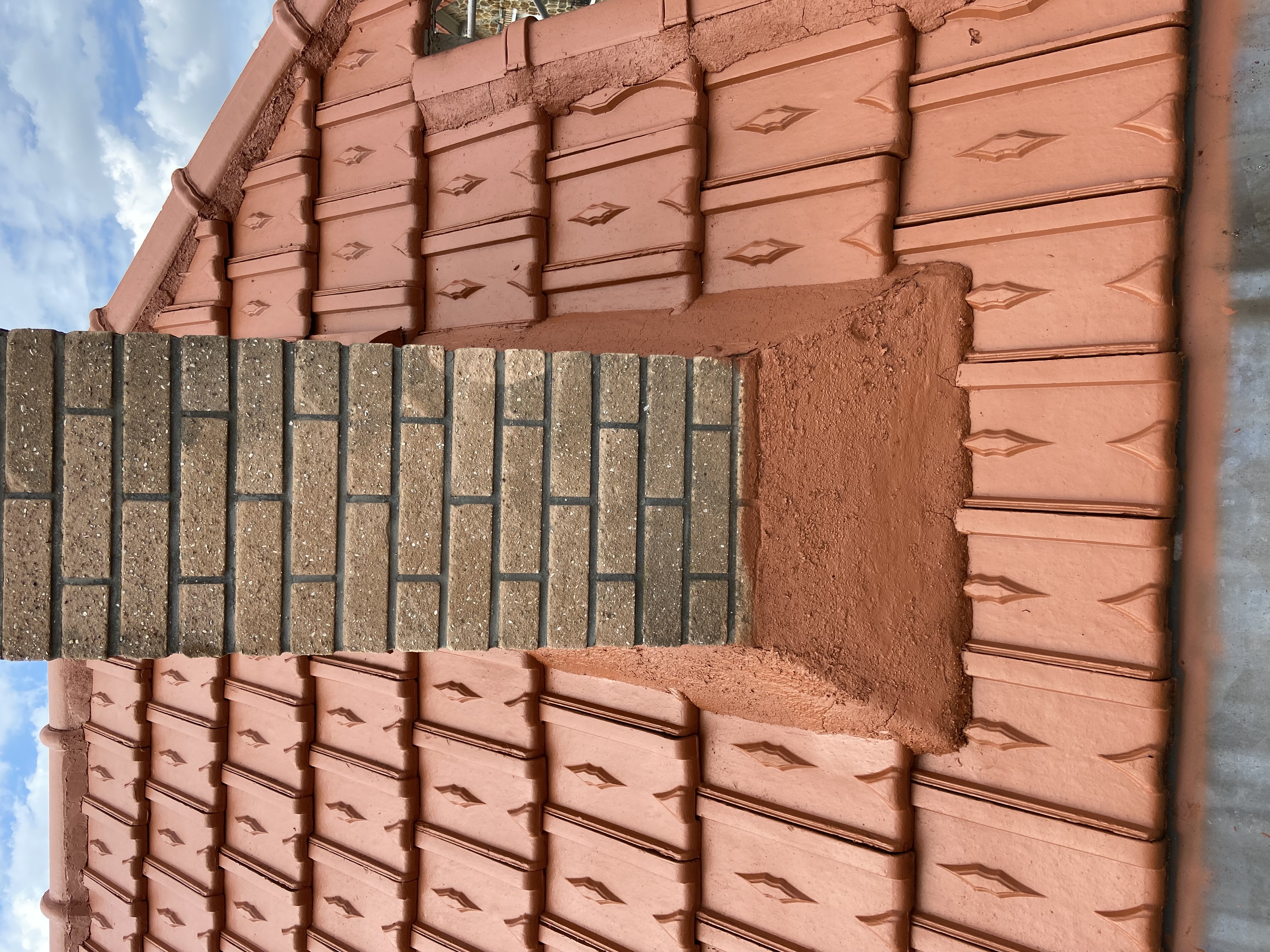 Renovation souche de cheminee vitry sur seine 94400  apres