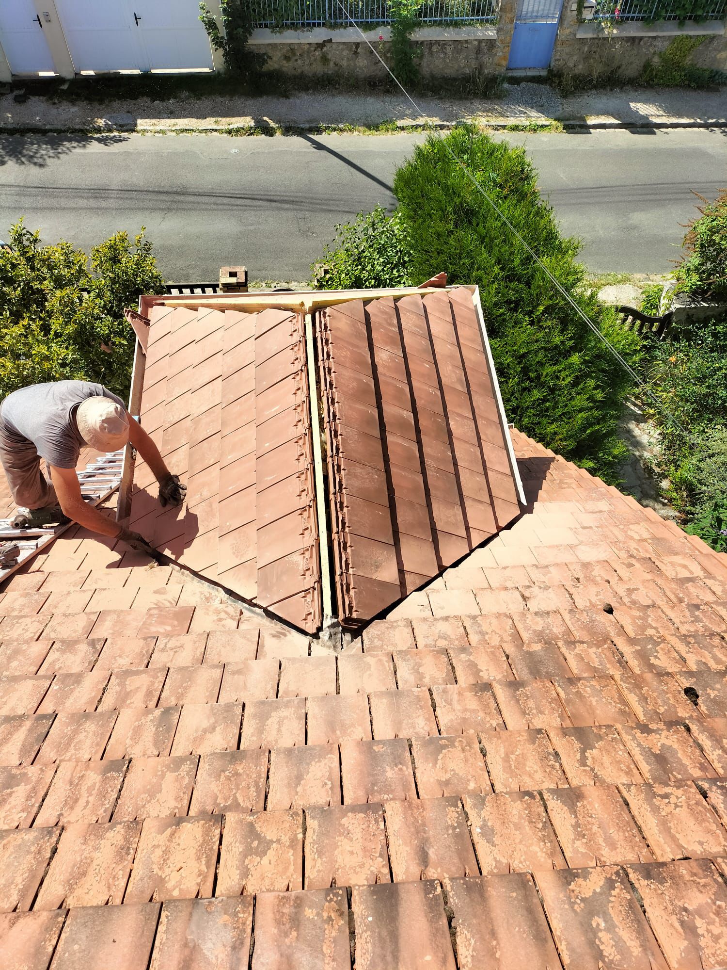 Travaux de toiture noisiel 77186 après