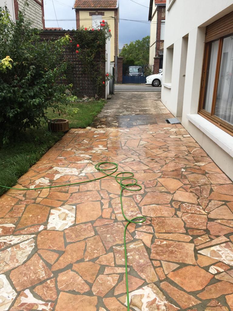 Nettoyage allee vitry sur seine 94400 après