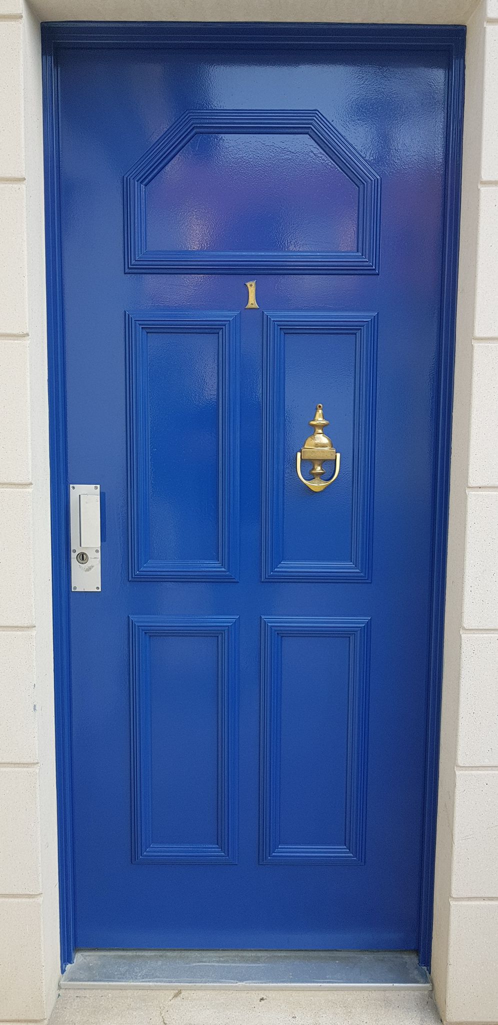 Peinture porte entree bondy 93140 après