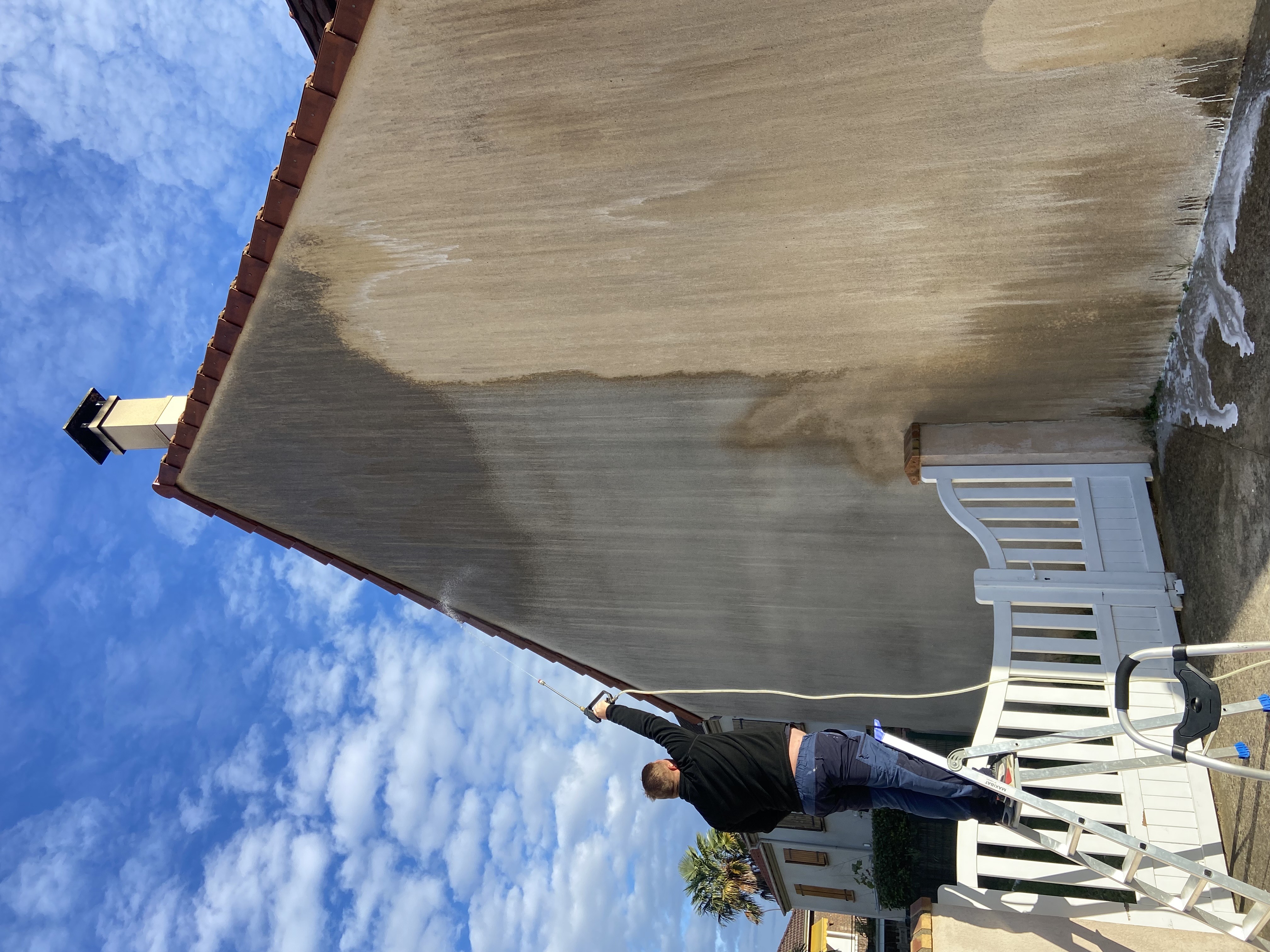 Nettoyage peinture facade vitry sur seine 94400 avant