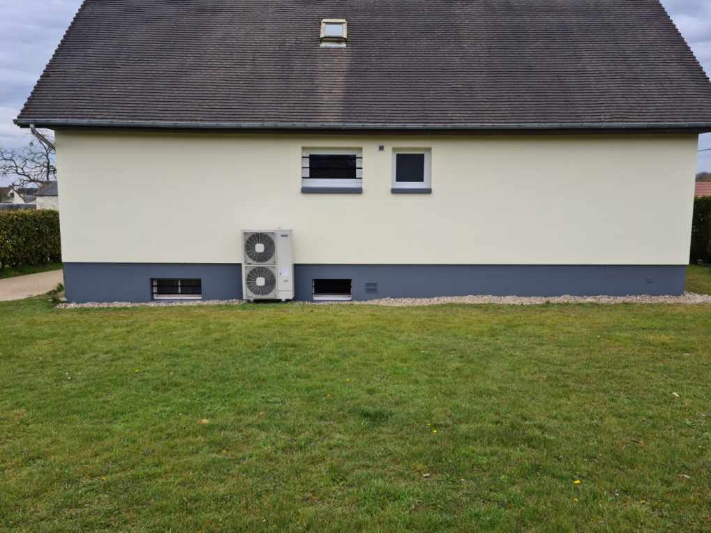 Peinture facade vitry sur seine 94400  apres