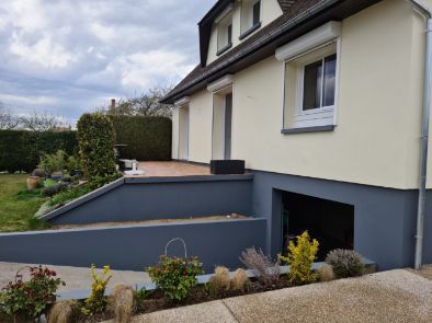 Peinture facade vitry sur seine 94400 après