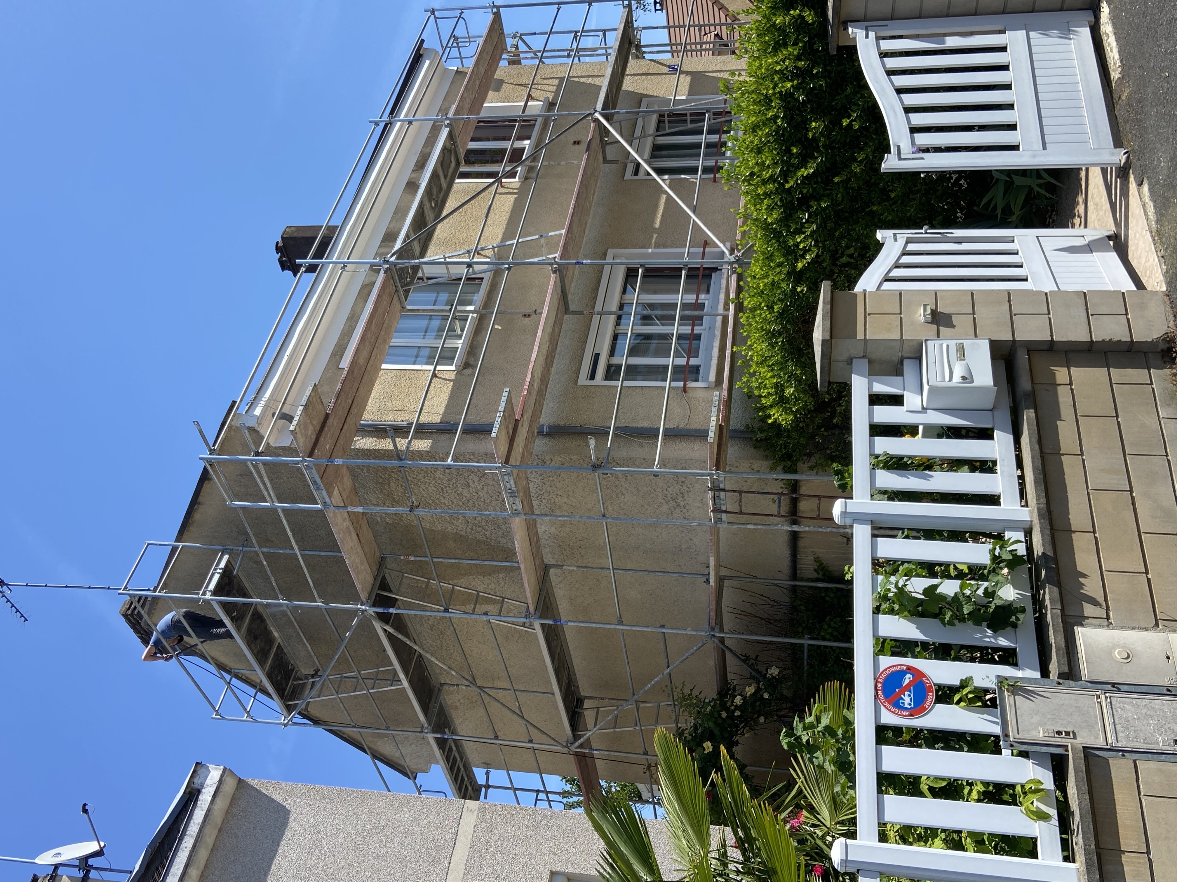 Ravalement facade vitry sur seine 94400 avant